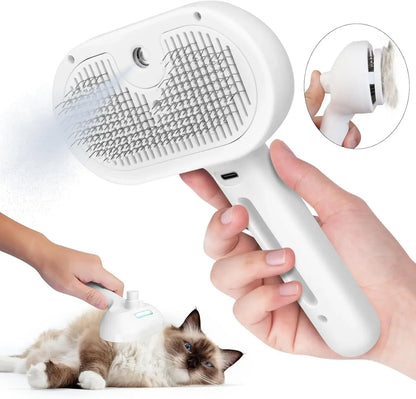 Premium Pet Hair Remover Spray Comb – Dog & Cat Grooming Brush